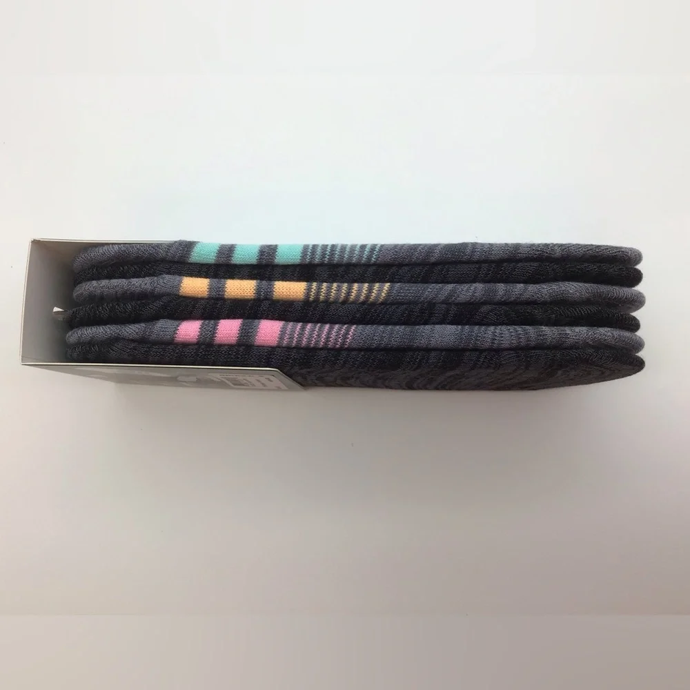 Adidas 6pk. Superlite Striped No Show Socks - Picture 3 of 4